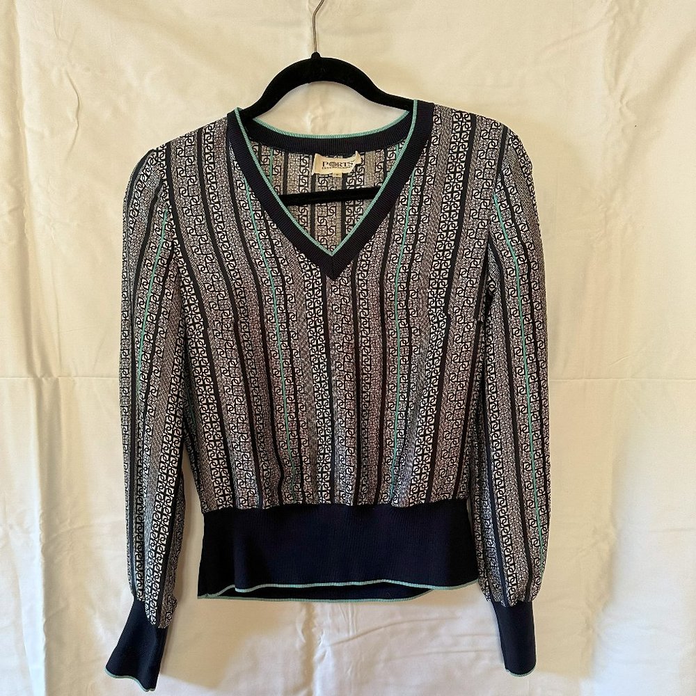 Ports 1961 100% silk blouse